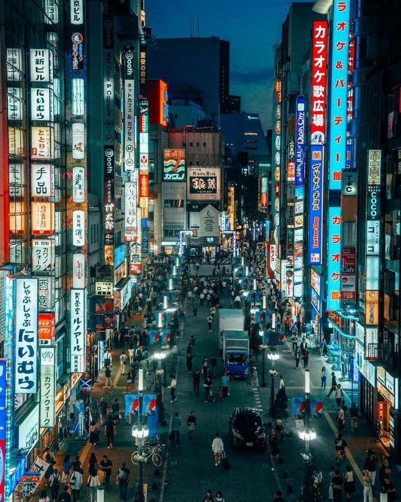 Фотография: Ночь и день: потрясающие городские пейзажи из Японии №25 - BigPicture.ru