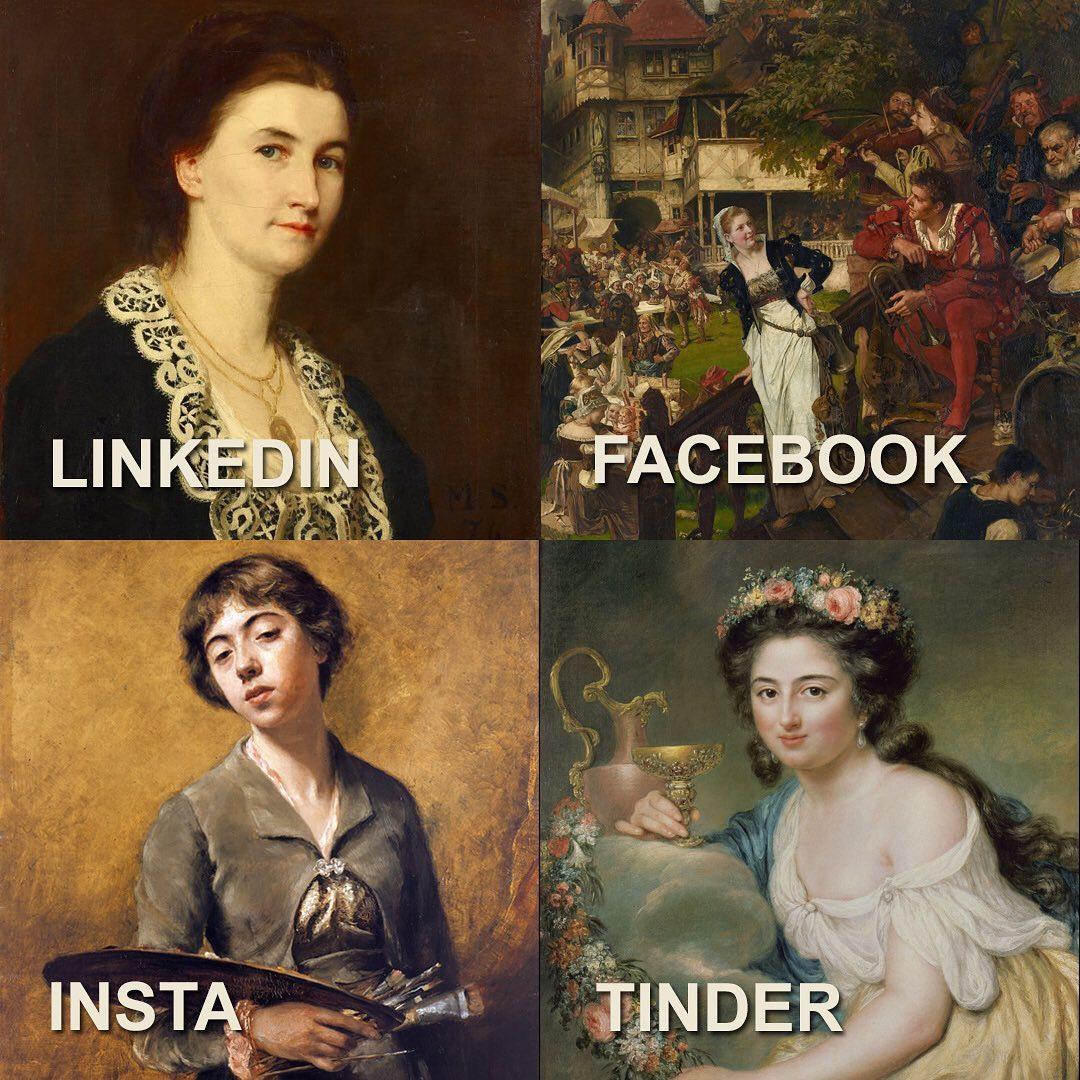 Фотография: Как выглядят люди в разных соцсетях: все сравнивают свои фото в LinkedIn, Facebook, Instagram и Tinder №11 - BigPicture.ru