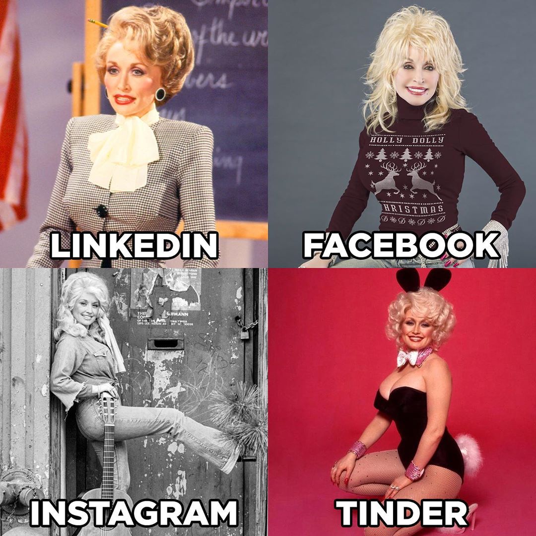 Фотография: Как выглядят люди в разных соцсетях: все сравнивают свои фото в LinkedIn, Facebook, Instagram и Tinder №2 - BigPicture.ru