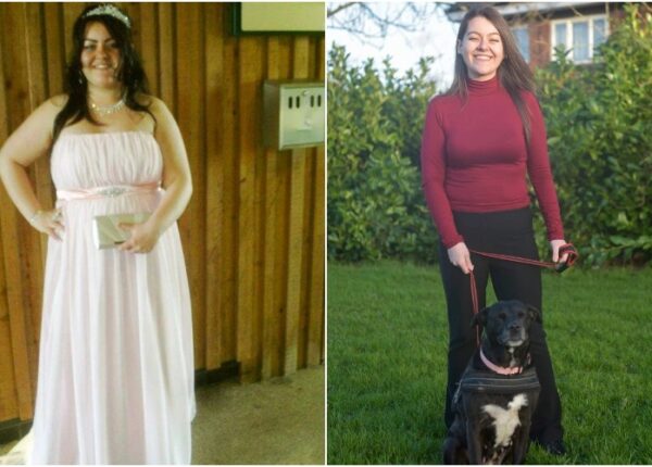 Случайное похудение: девушка сбросила 57 кг, выгуливая собаку