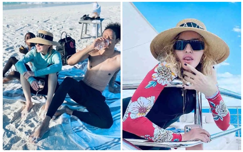 Фотография: Романтика и море: Мадонна отдыхает с молодым любовником и детьми на Мальдивах №1 - BigPicture.ru