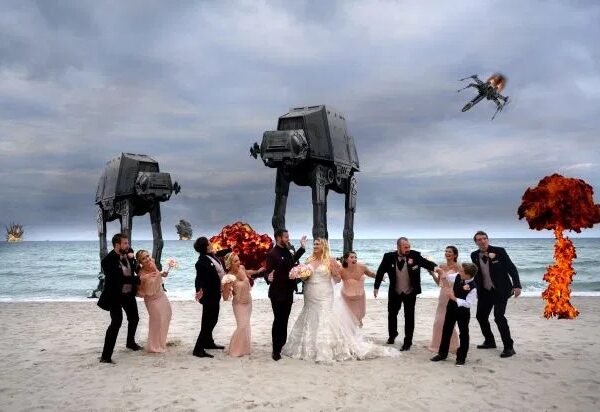 Сказка о любви: молодожены организовали шикарную свадьбу в стиле Disney