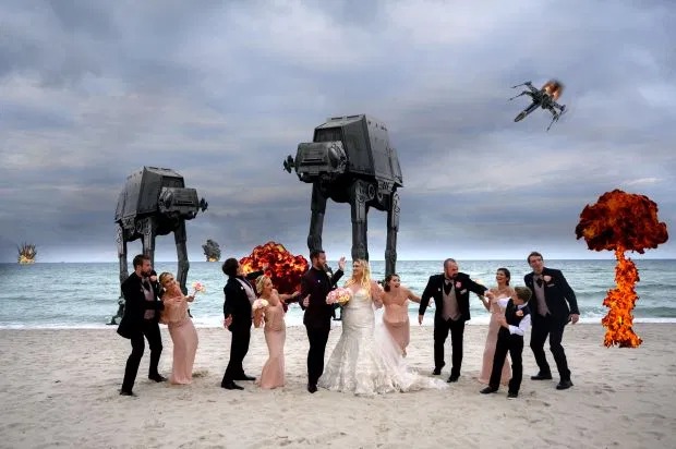 Фотография: Сказка о любви: молодожены организовали шикарную свадьбу в стиле Disney №1 - BigPicture.ru