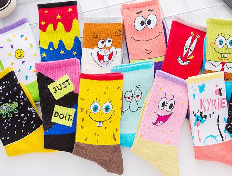 Фотография: 15 стильных носков с принтом дешевле 100 рублей №9 - BigPicture.ru