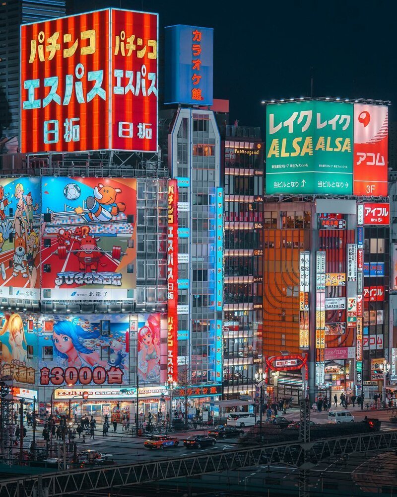 Фотография: Ночь и день: потрясающие городские пейзажи из Японии №18 - BigPicture.ru