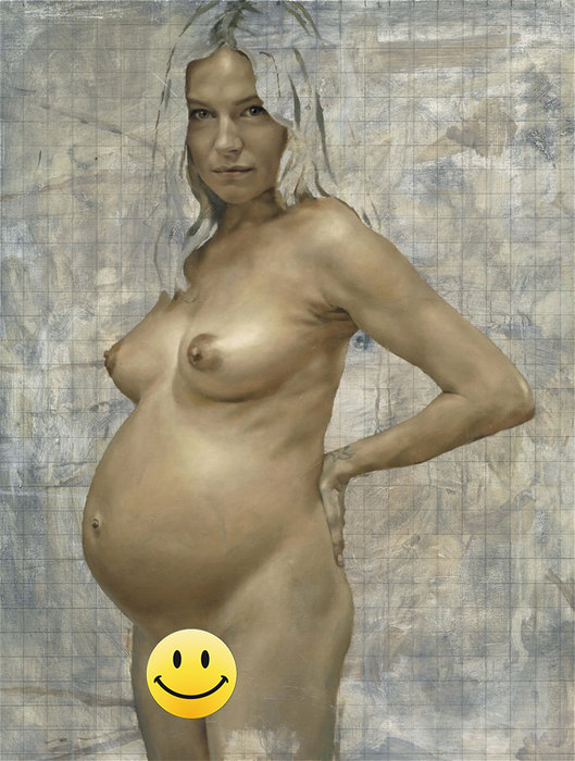 Красивые обнаженные беременные (69 фото)