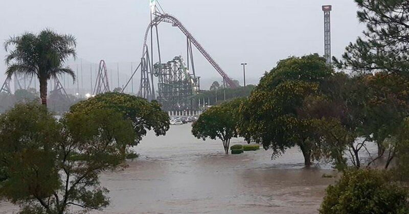 Фотография: Пылающая Австралия оказалась на грани потопа из-за ливней №1 - BigPicture.ru