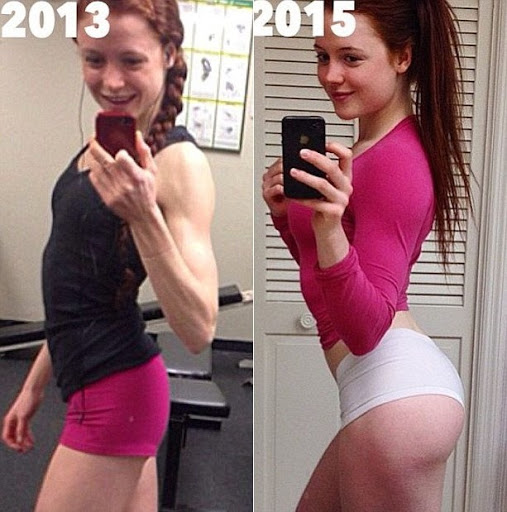 Фотография: Наприседали: 13 фото девушек до и после того, как они начали заниматься спортом №10 - BigPicture.ru