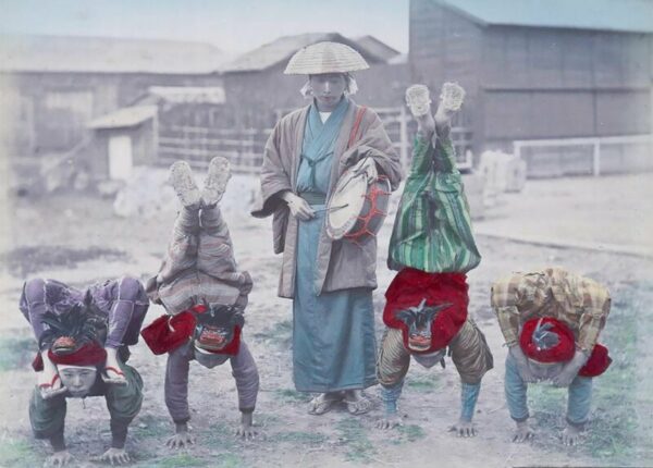 Невероятные цветные фото Японии 19 века
