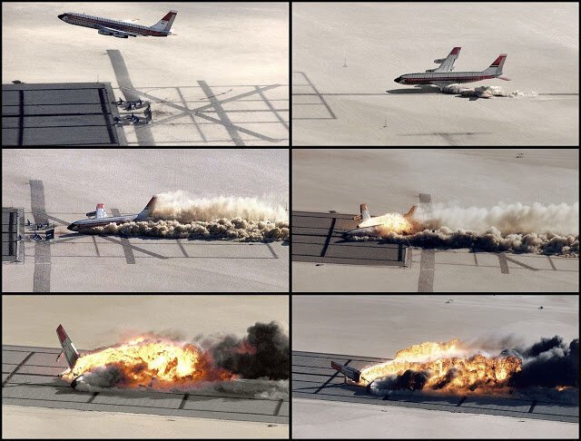 Фотография: Как НАСА взорвали Боинг, чтобы изучить крушение самолета снаружи и изнутри №3 - BigPicture.ru