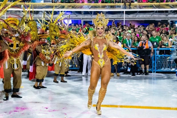 Фотография: Буйство красок и эмоций: в Рио-де-Жанейро стартовал ежегодный карнавал №5 - BigPicture.ru