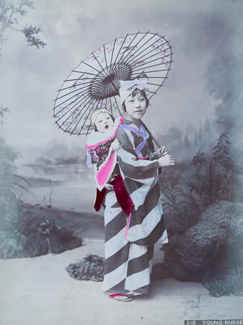 Фотография: Невероятные цветные фото Японии XIX века №20 - BigPicture.ru