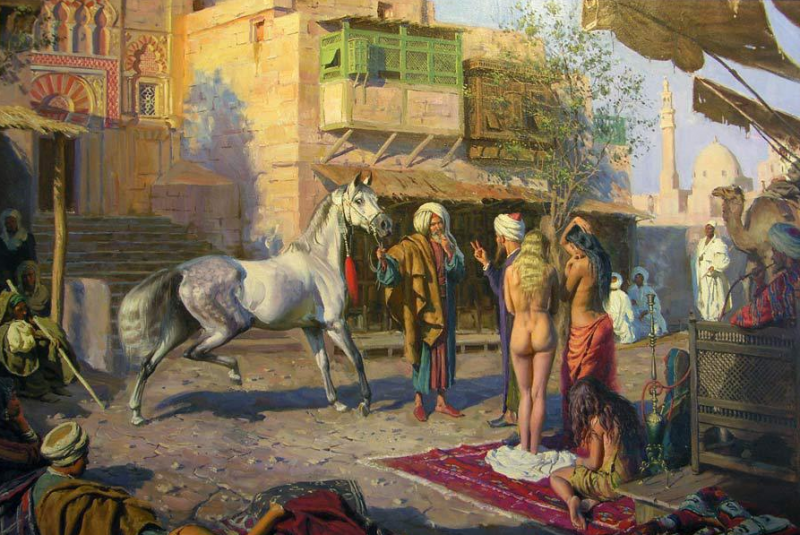Как появились рабыни-славянки в средневековой Европе 