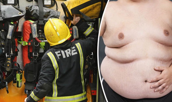 Фотография: Британским пожарным приходится по три раза на день освобождать толстяков из их домов №1 - BigPicture.ru