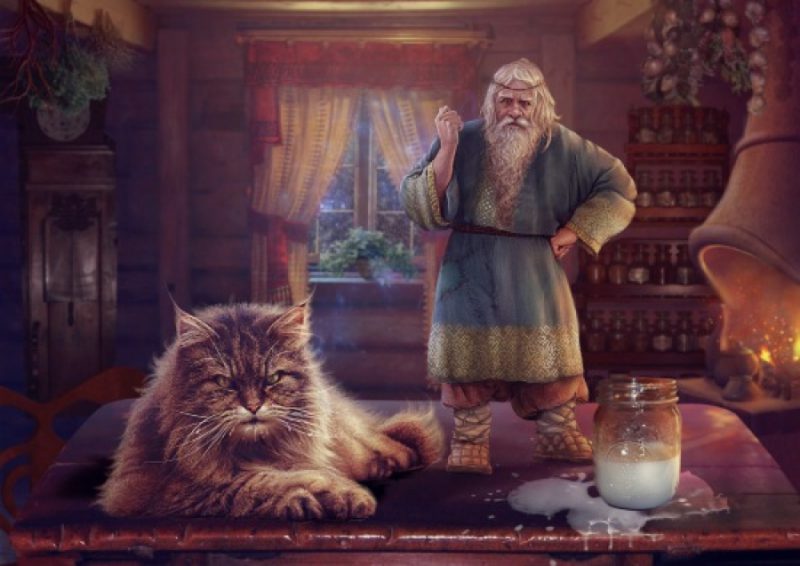 Фотография: Краткая биография кота Баюна — самого неоднозначного сказочного героя №2 - BigPicture.ru
