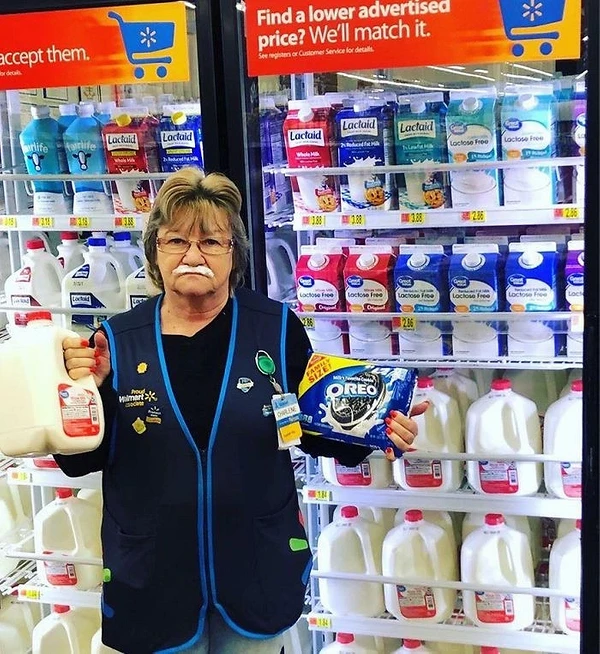 Фотография: Бабуля-приколистка прославилась, позируя для рекламы супермаркета Walmart №20 - BigPicture.ru