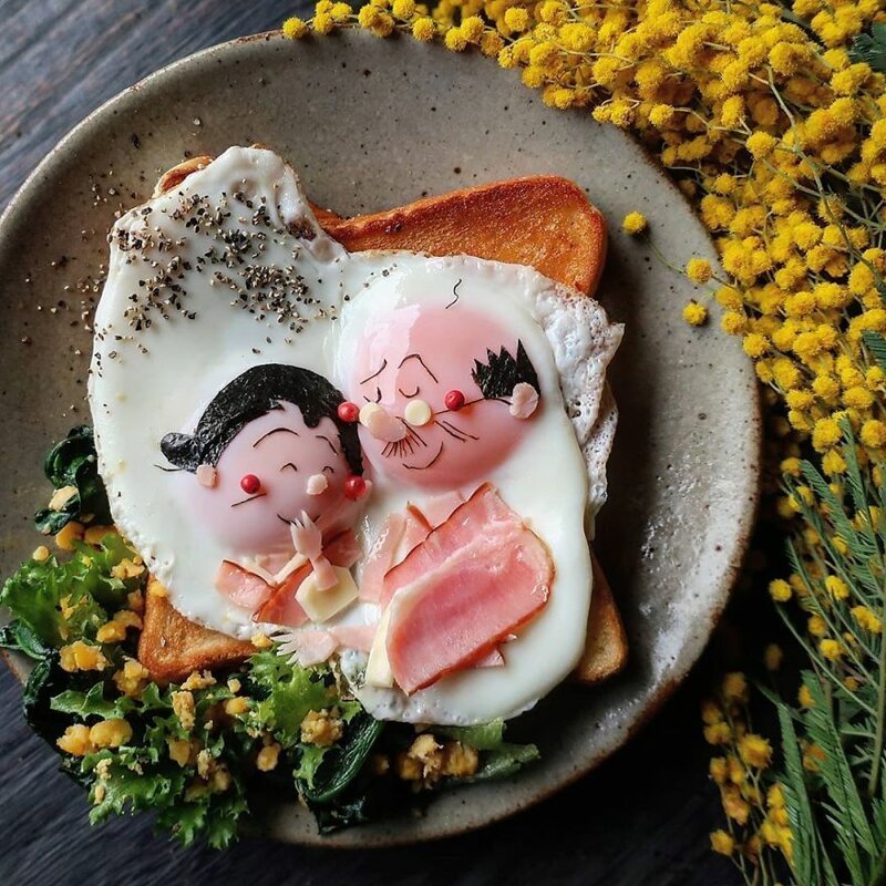 Фотография: Аппетитные и красивые блюда из яиц от многодетной японской мамы №21 - BigPicture.ru
