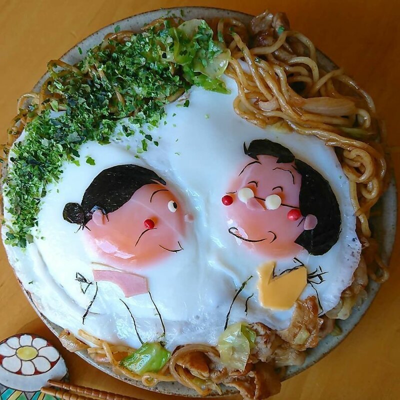 Фотография: Аппетитные и красивые блюда из яиц от многодетной японской мамы №24 - BigPicture.ru