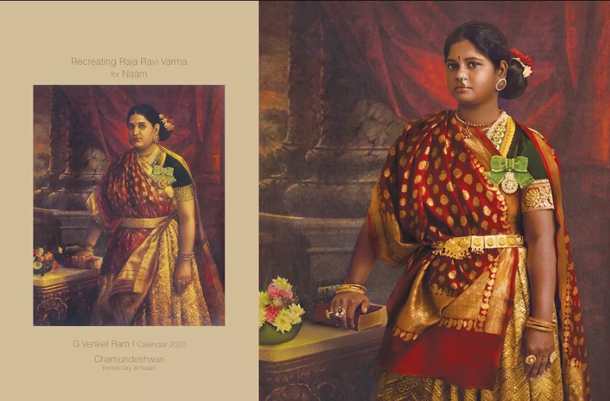 Фотография: Как на картине: индийский фотограф воспроизвел полотна XIX века №12 - BigPicture.ru