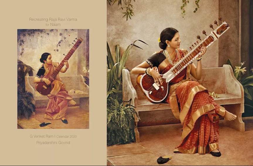 Фотография: Как на картине: индийский фотограф воспроизвел полотна XIX века №13 - BigPicture.ru