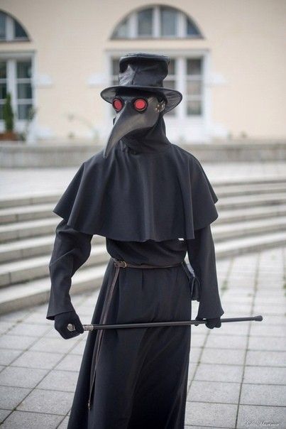 Фотография: Как появился костюм чумного доктора и почему он так странно выглядит №10 - BigPicture.ru