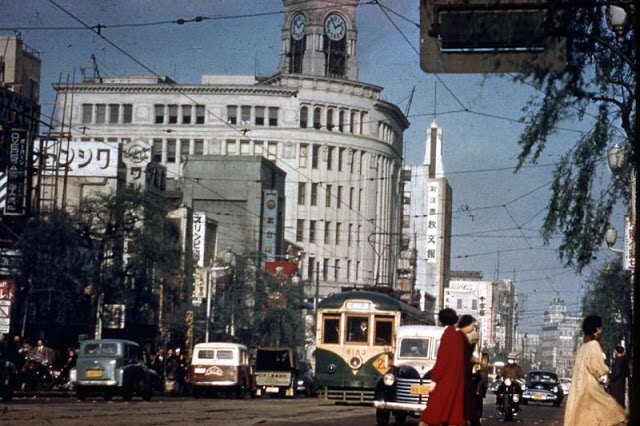 Фотография: Цветные фотографии Японии начала 1950-х №39 - BigPicture.ru