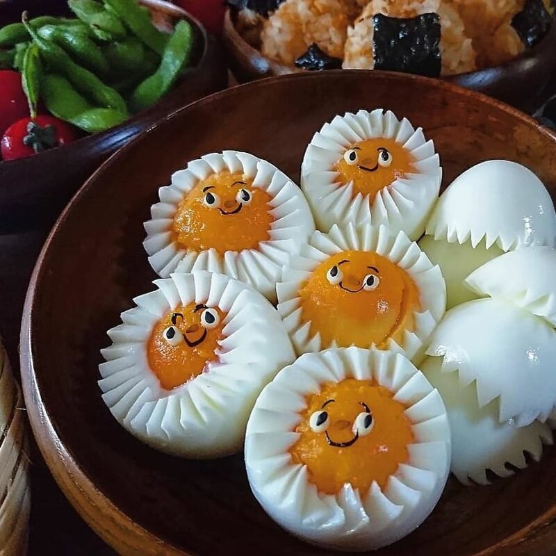 Фотография: Аппетитные и красивые блюда из яиц от многодетной японской мамы №20 - BigPicture.ru