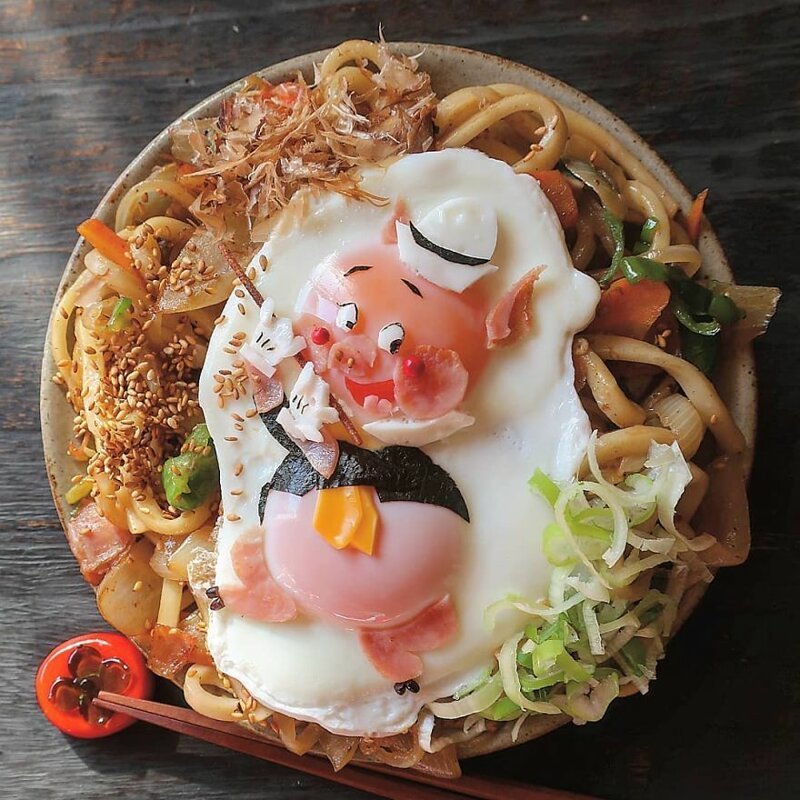 Фотография: Аппетитные и красивые блюда из яиц от многодетной японской мамы №13 - BigPicture.ru