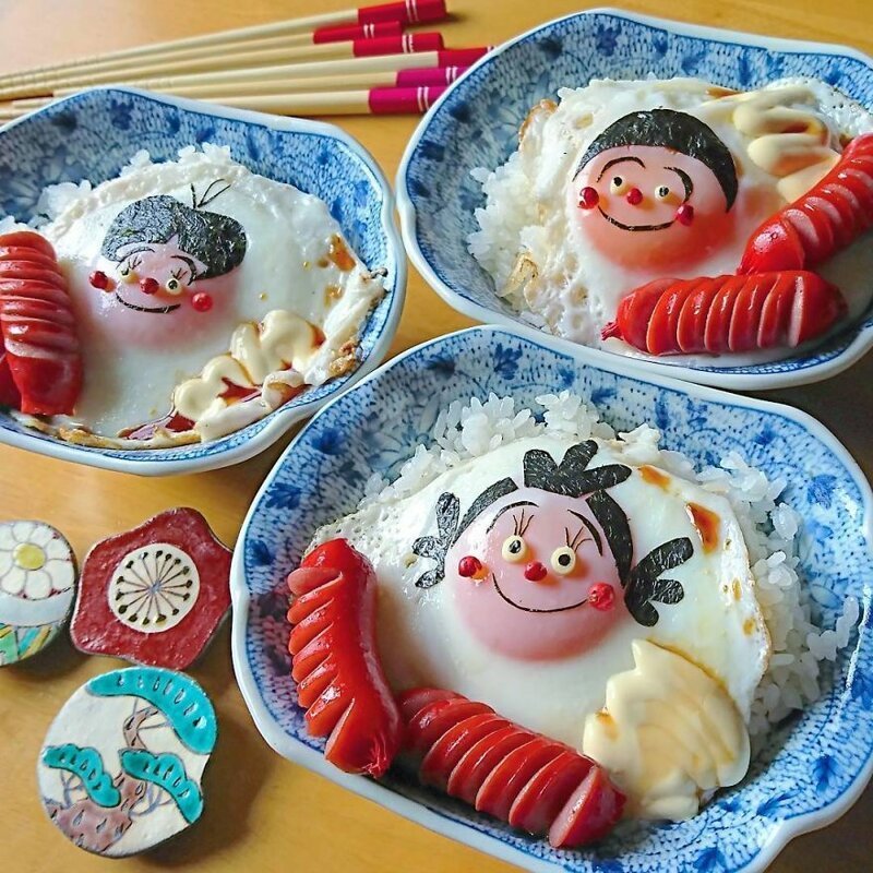 Фотография: Аппетитные и красивые блюда из яиц от многодетной японской мамы №53 - BigPicture.ru