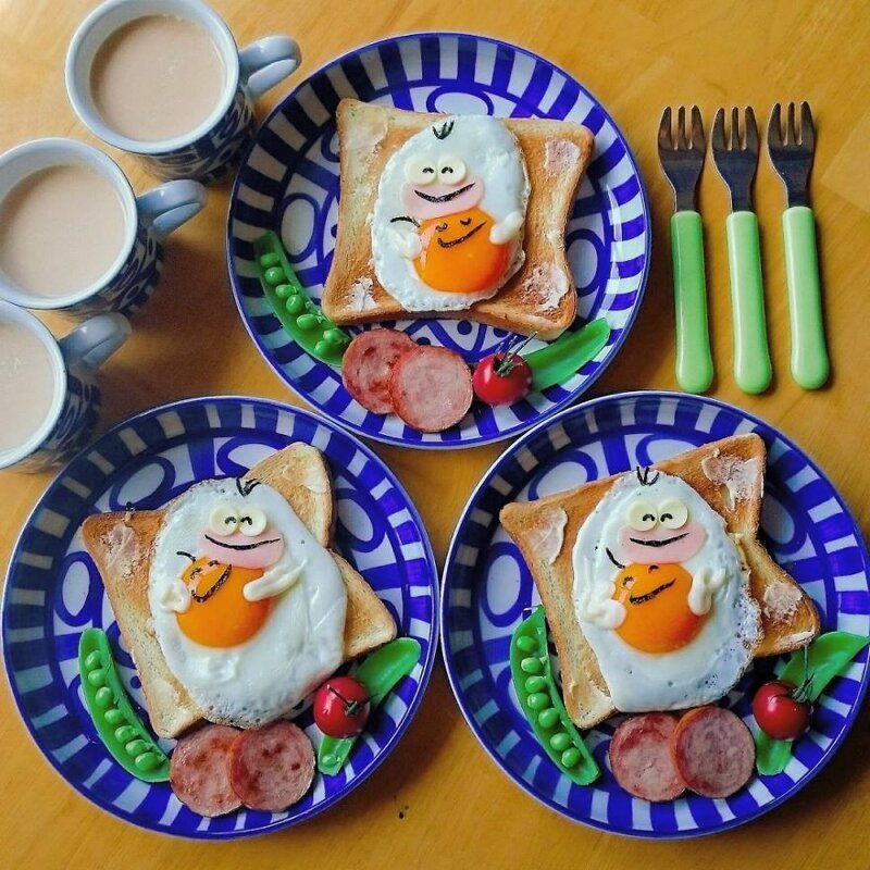 Фотография: Аппетитные и красивые блюда из яиц от многодетной японской мамы №27 - BigPicture.ru