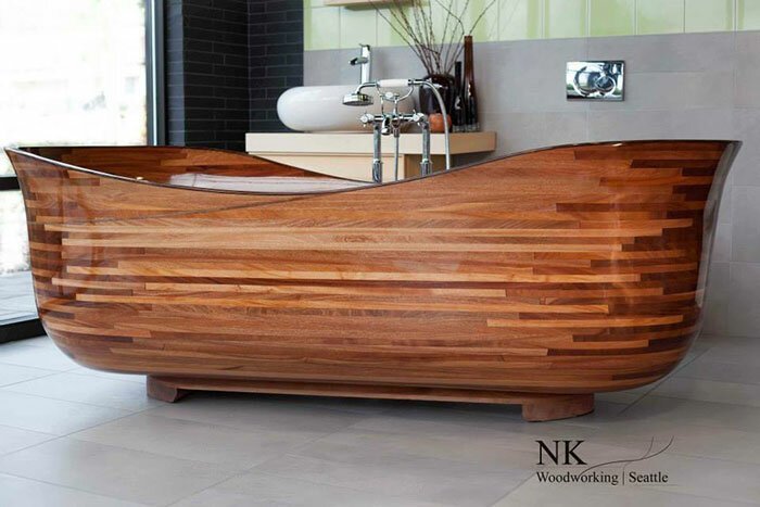 Фотография: Столяр-судостроитель создает потрясающие ванны из дерева №4 - BigPicture.ru