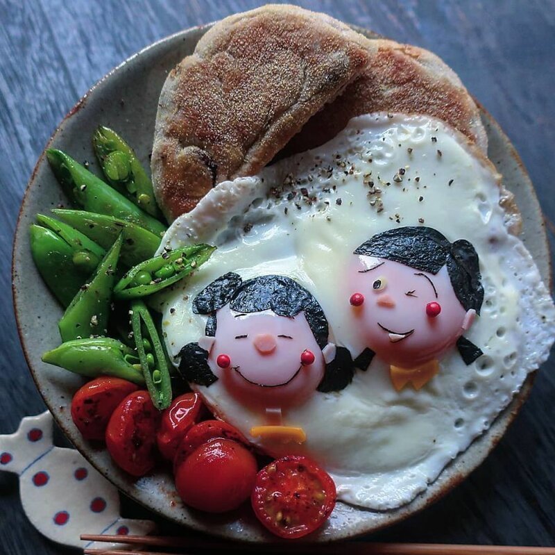 Фотография: Аппетитные и красивые блюда из яиц от многодетной японской мамы №65 - BigPicture.ru