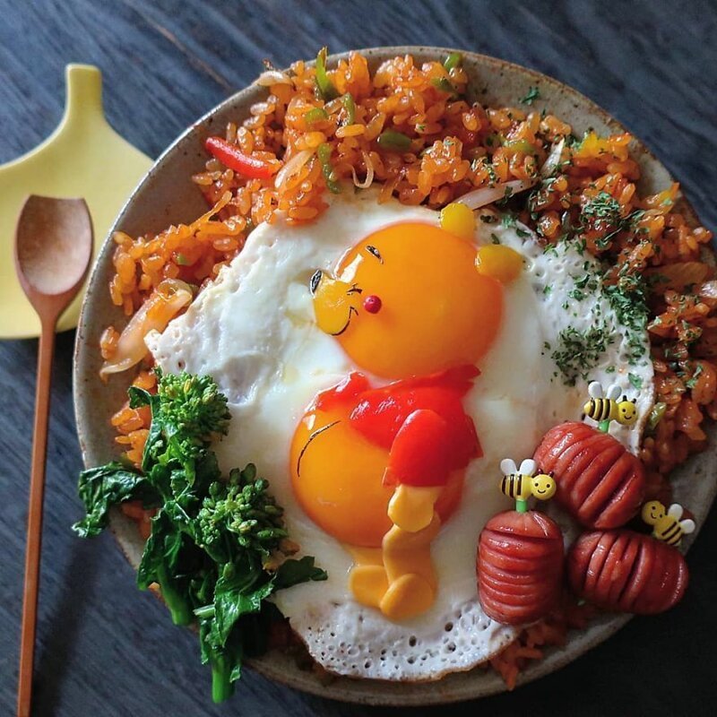 Фотография: Аппетитные и красивые блюда из яиц от многодетной японской мамы №2 - BigPicture.ru