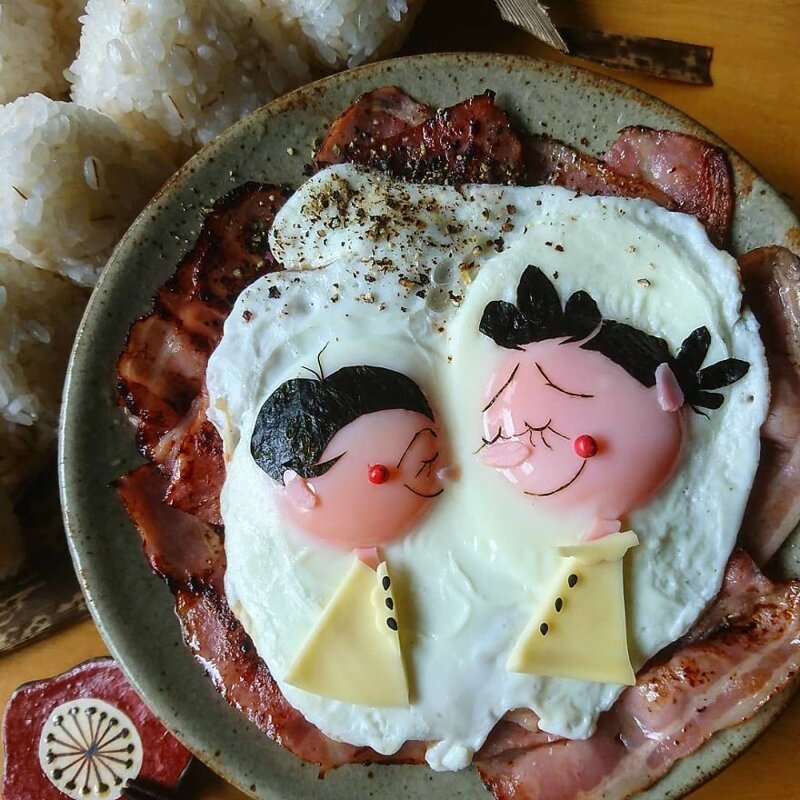 Фотография: Аппетитные и красивые блюда из яиц от многодетной японской мамы №44 - BigPicture.ru