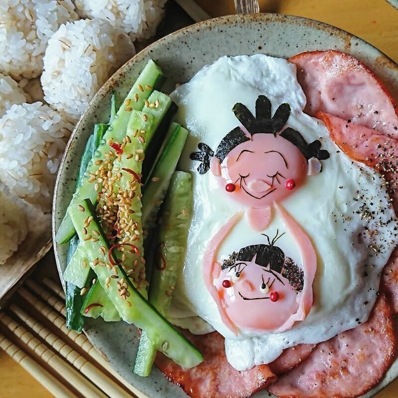 Фотография: Аппетитные и красивые блюда из яиц от многодетной японской мамы №33 - BigPicture.ru