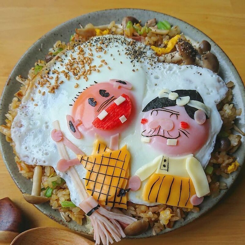 Фотография: Аппетитные и красивые блюда из яиц от многодетной японской мамы №63 - BigPicture.ru