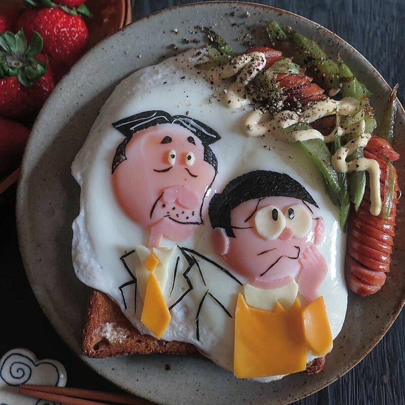 Фотография: Аппетитные и красивые блюда из яиц от многодетной японской мамы №73 - BigPicture.ru