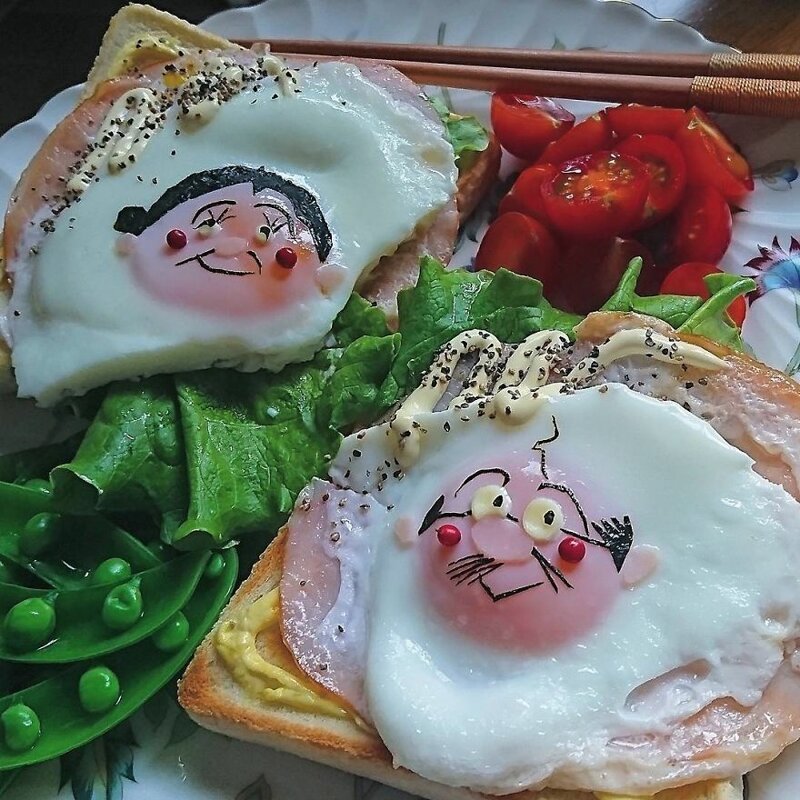 Фотография: Аппетитные и красивые блюда из яиц от многодетной японской мамы №34 - BigPicture.ru