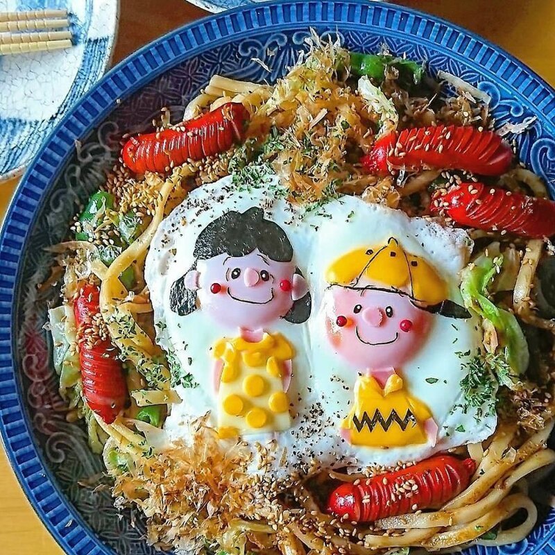 Фотография: Аппетитные и красивые блюда из яиц от многодетной японской мамы №28 - BigPicture.ru