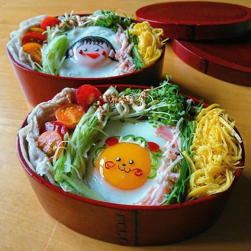 Фотография: Аппетитные и красивые блюда из яиц от многодетной японской мамы №12 - BigPicture.ru