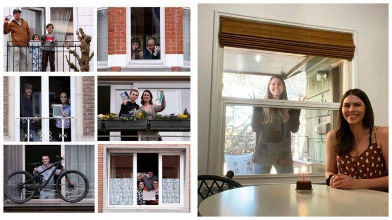 Фотография: 12 примеров того, как люди адаптировались к карантину №1 - BigPicture.ru