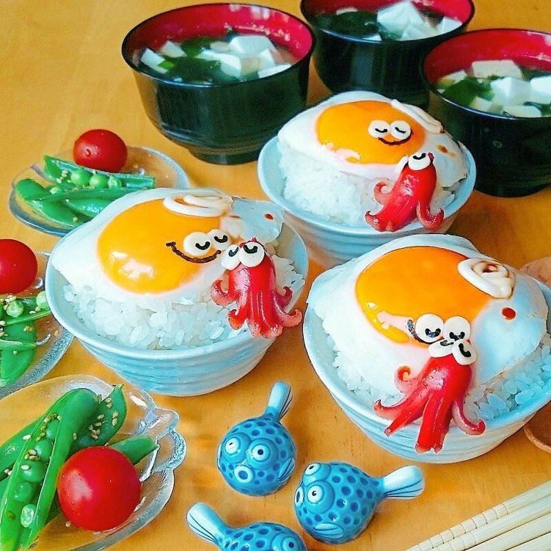 Фотография: Аппетитные и красивые блюда из яиц от многодетной японской мамы №49 - BigPicture.ru