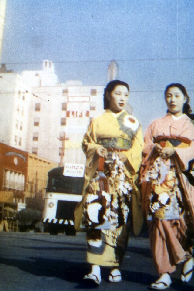 Фотография: Цветные фотографии Японии начала 1950-х №38 - BigPicture.ru