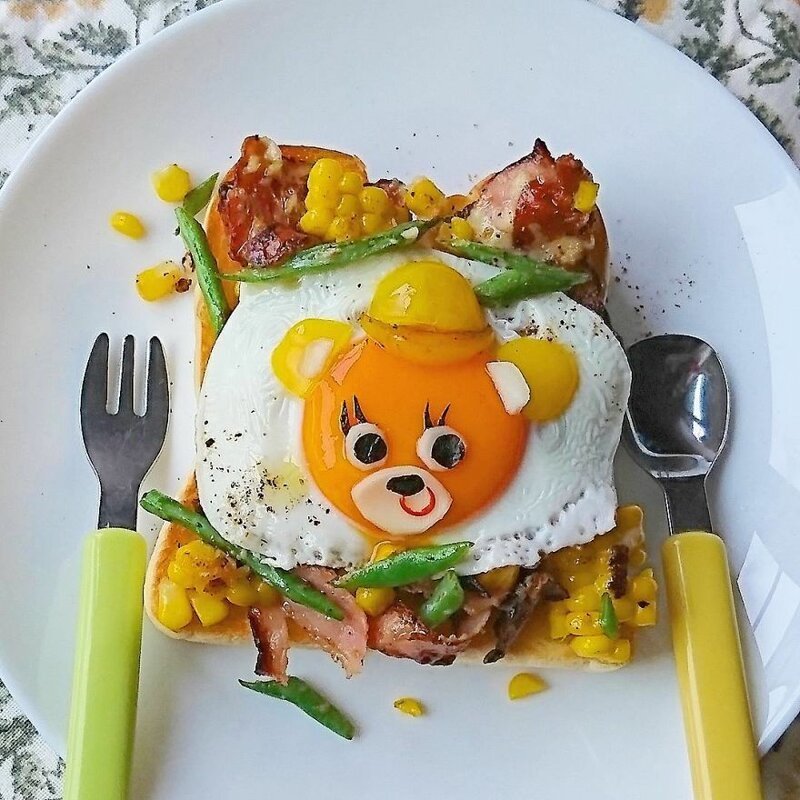 Фотография: Аппетитные и красивые блюда из яиц от многодетной японской мамы №40 - BigPicture.ru