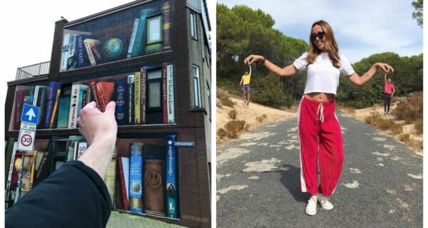 20 старомодных оптических иллюзий без капли фотошопа