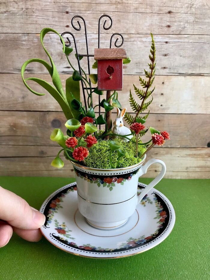 Фотография: Как сделать сад в чайной чашке: 25 креативных идей №18 - BigPicture.ru