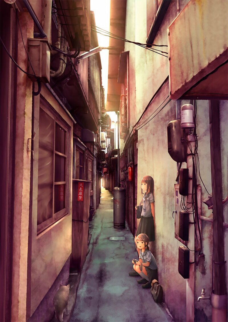 Фотография: Потрясающие рисунки Коуки Икегамиа, которые выглядят как кадры из аниме №14 - BigPicture.ru