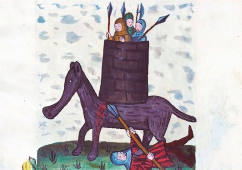 Фотография: Чудище носатое: как в Средневековье рисовали слонов №8 - BigPicture.ru