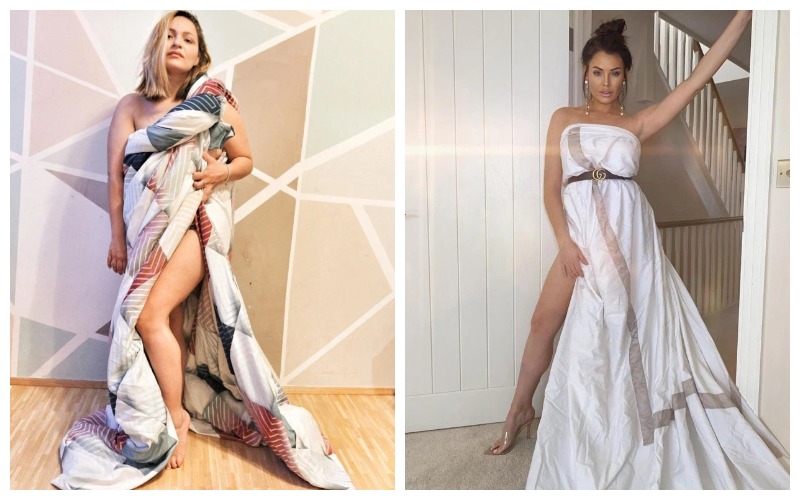 Фотография: Платье из одеяла: новый тренд покоряет Инстаграм №1 - BigPicture.ru