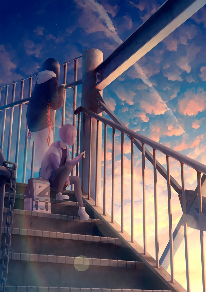 Фотография: Потрясающие рисунки Коуки Икегамиа, которые выглядят как кадры из аниме №9 - BigPicture.ru